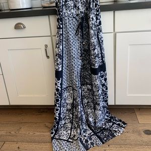 Michael Kors Black and White Flowy Dress